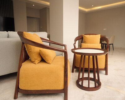 Charming 1-bedroom apartment in Osu, Accra with WiFi, AC