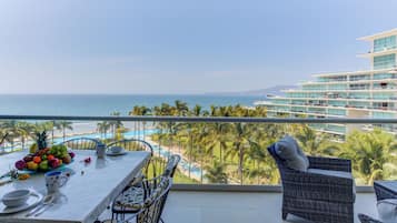 Family Apartment, Balcony, Ocean View | Beach/ocean view