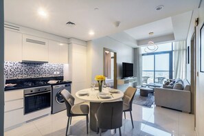 Standard Apartment, 2 Bedrooms (Apartment) | Living area - 2-Bedroom Apartment in Aykon City, Business Bay (Dubai)