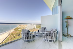 Vue depuis le balcon