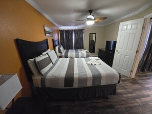 1 غرفة نوم ومكتب ومكواة/لوح كي وسرير سفر