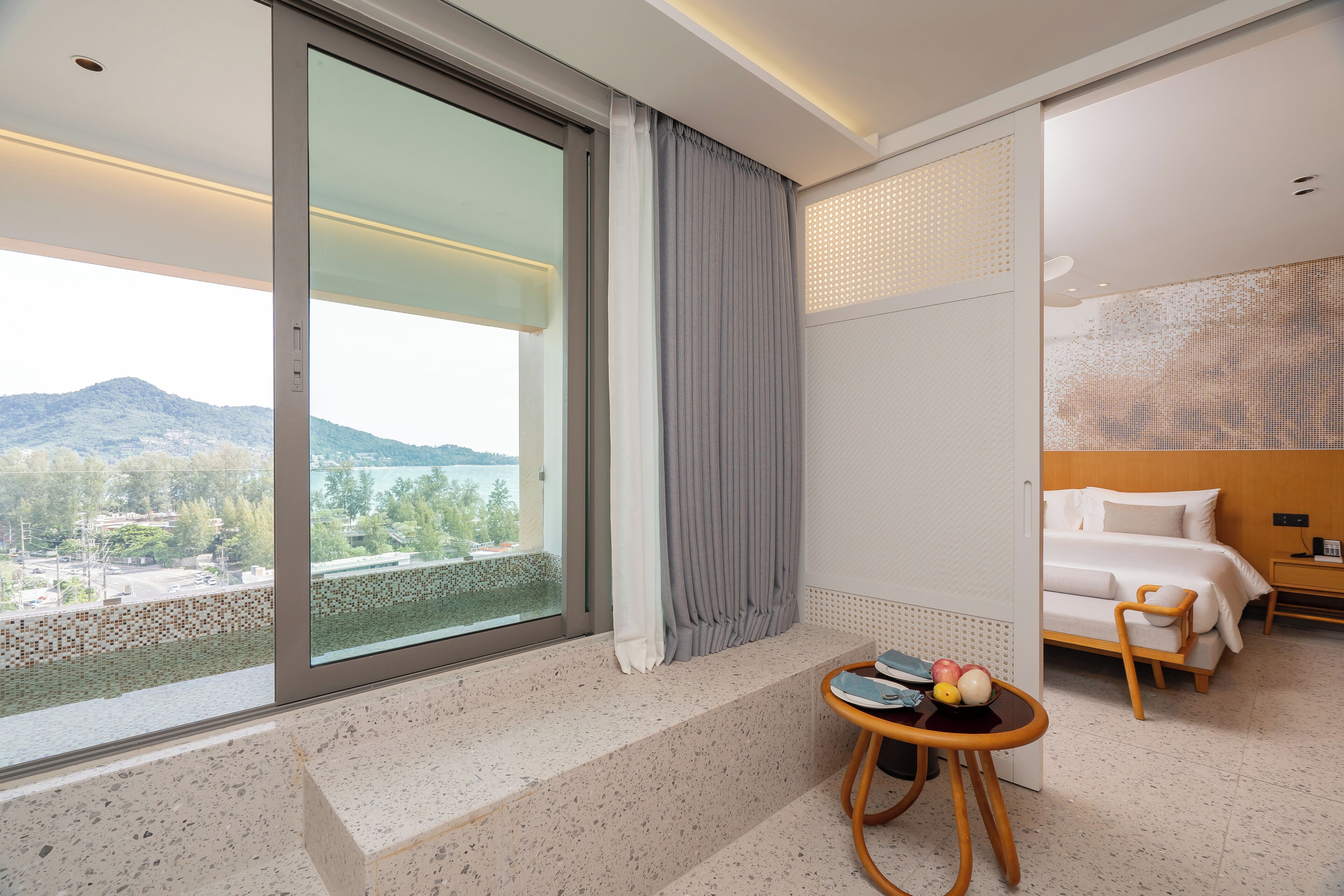 Deluxe Suite, 1 King Bed, Ocean View | View from room