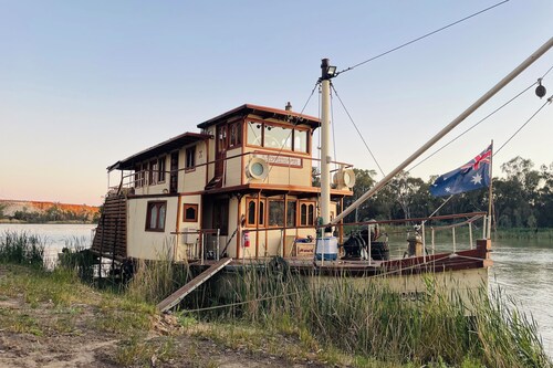 Step aboard the iconic 1875 paddleboat Amphibious & discover a piece of history