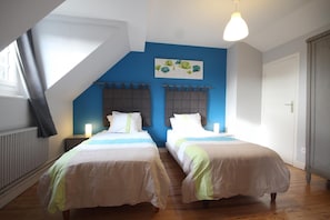 3 bedrooms, travel cot, free WiFi