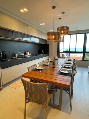 Apartment, Sea View | Private kitchen