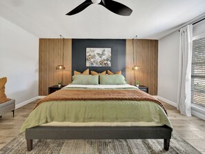 3 bedrooms, iron/ironing board, travel crib, WiFi