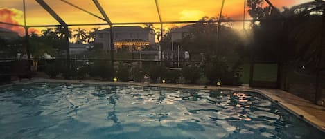Uppvärmd pool