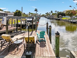 Terrace/patio - Cape Coral VIP Heated Pool, Spa, Direct access Boat lift, Gameroom, Scooters (Cape Coral)