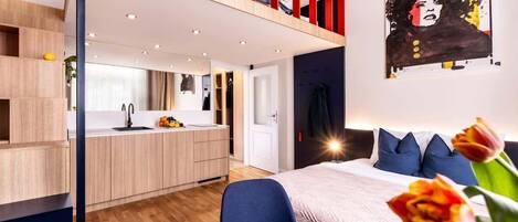 1 bedroom, iron/ironing board, travel cot, WiFi