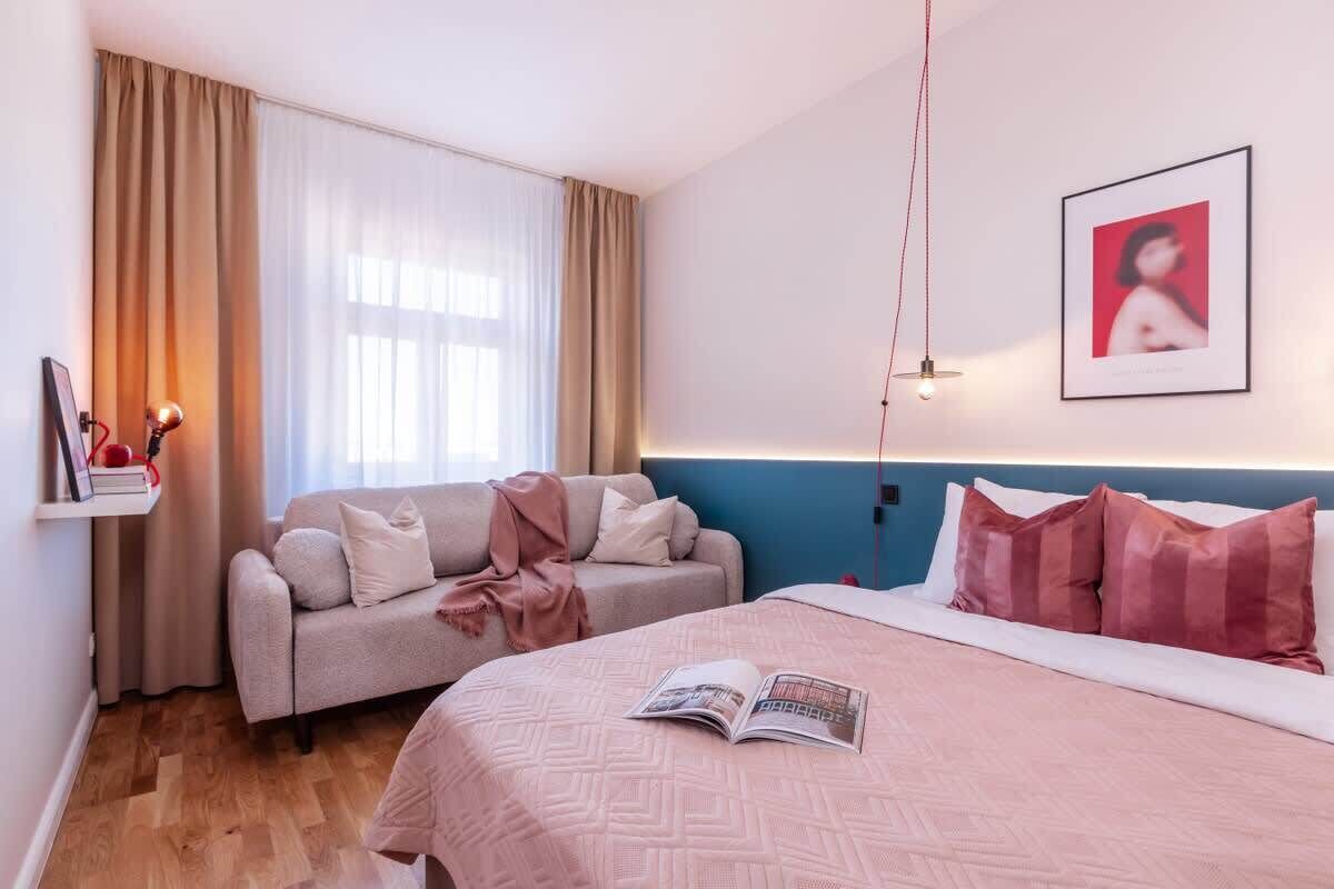 2 soverom, strykejern/-brett, wi-fi og sengetøy