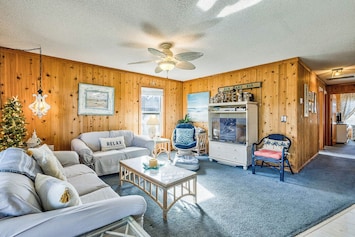 Living Room with Deck Access