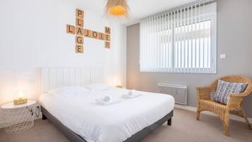 1 chambre, Wi-Fi gratuit, draps fournis