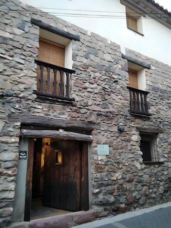 Exterior detail. Country House 'Casa De La Cisterna I' with Balcony