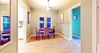 3-bedroom house in nice Tulsa with WiFi, AC