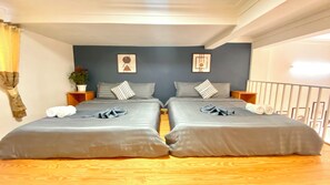 Standard Studio Suite, 2 Queen Beds, Non Smoking | Free minibar items, individually furnished, desk, laptop workspace - Lê Mùi Hotel - Apartment (Da Lat)
