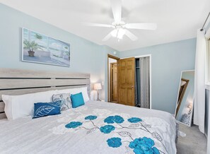 5 soverom, strykejern/-brett, wi-fi og sengetøy