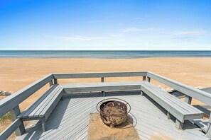 On the beach