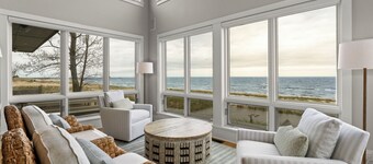 Exclusive Lakefront Luxury | Lighthouse views | Long walks on beach