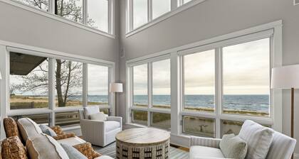 Exclusive Lakefront Luxury | Lighthouse views | Long walks on beach