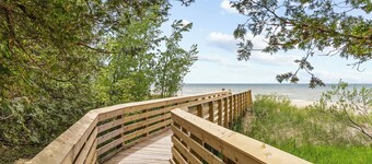 Greenwood Beach House | Steps to the Beach & Outdoor Fun