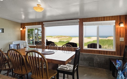 Serenity Beach,  just steps from the beautiful shores of Lake Michigan.