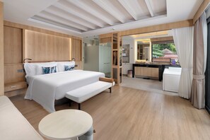 Suite, 1 King Bed, Ocean View (Duplex, Spa) | Desk, laptop workspace, rollaway beds, free WiFi - Centara Villas Phi Phi Island (Ko Phi Phi)