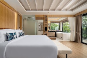 Suite, 1 King Bed, Ocean View (Duplex, Spa) | Desk, laptop workspace, rollaway beds, free WiFi - Centara Villas Phi Phi Island (Ko Phi Phi)
