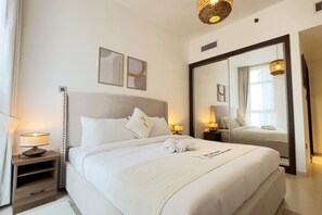 1 bedroom, iron/ironing board, travel crib, WiFi