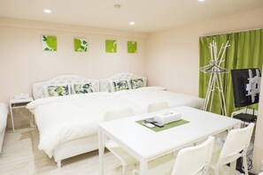 1 chambre, bureau, Wi-Fi gratuit, draps fournis