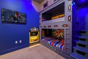 Children’s area - Theater, Games Room | Kids Themed Bedrooms | Private Pool (Kissimmee)