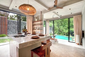 Luxury Villa, Pool View | Dining room - Garden Villa Ubud By BREIG (Ubud)