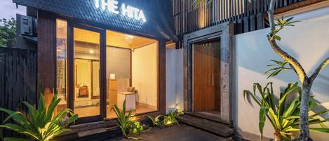 Fachada da propriedade