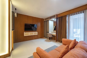 Suite Deluxe | 1 habitación, escritorio y wifi gratis 