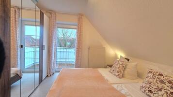 3 dormitorios, tabla de planchar con plancha, wifi