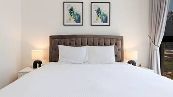 Apartemen, pemandangan kota | 1 kamar tidur dan Wi-Fi gratis