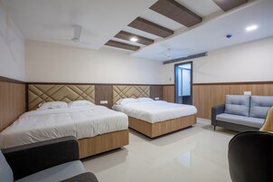 Ropa de cama hipoalergénica, sistema de insonorización y wifi gratis