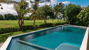 A heated pool - Large ocean view property with golf cart, full staff, heated pool and jacuzzi (Punta Cana)