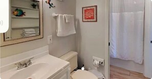 Towels, soap, toilet paper