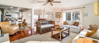 Canal-Front Home w/ Dock in Little Egg Harbor!
