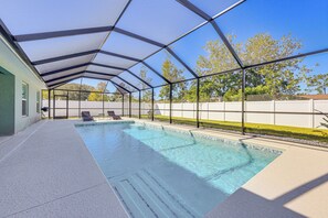 Piscine chauffée