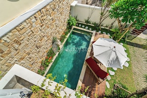 Villa Familiale, balcon, vue jardin | Vue sur le jardin