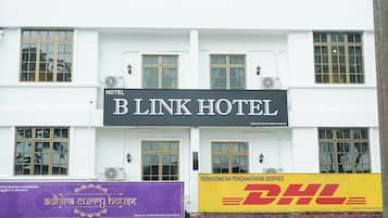 Façade de l’hébergement