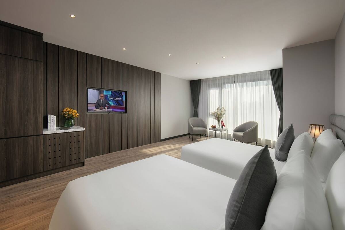 ห้องเอ็กเซกคิวทีฟทวิน | โต๊ะทำงาน, Wi-Fi ฟรี