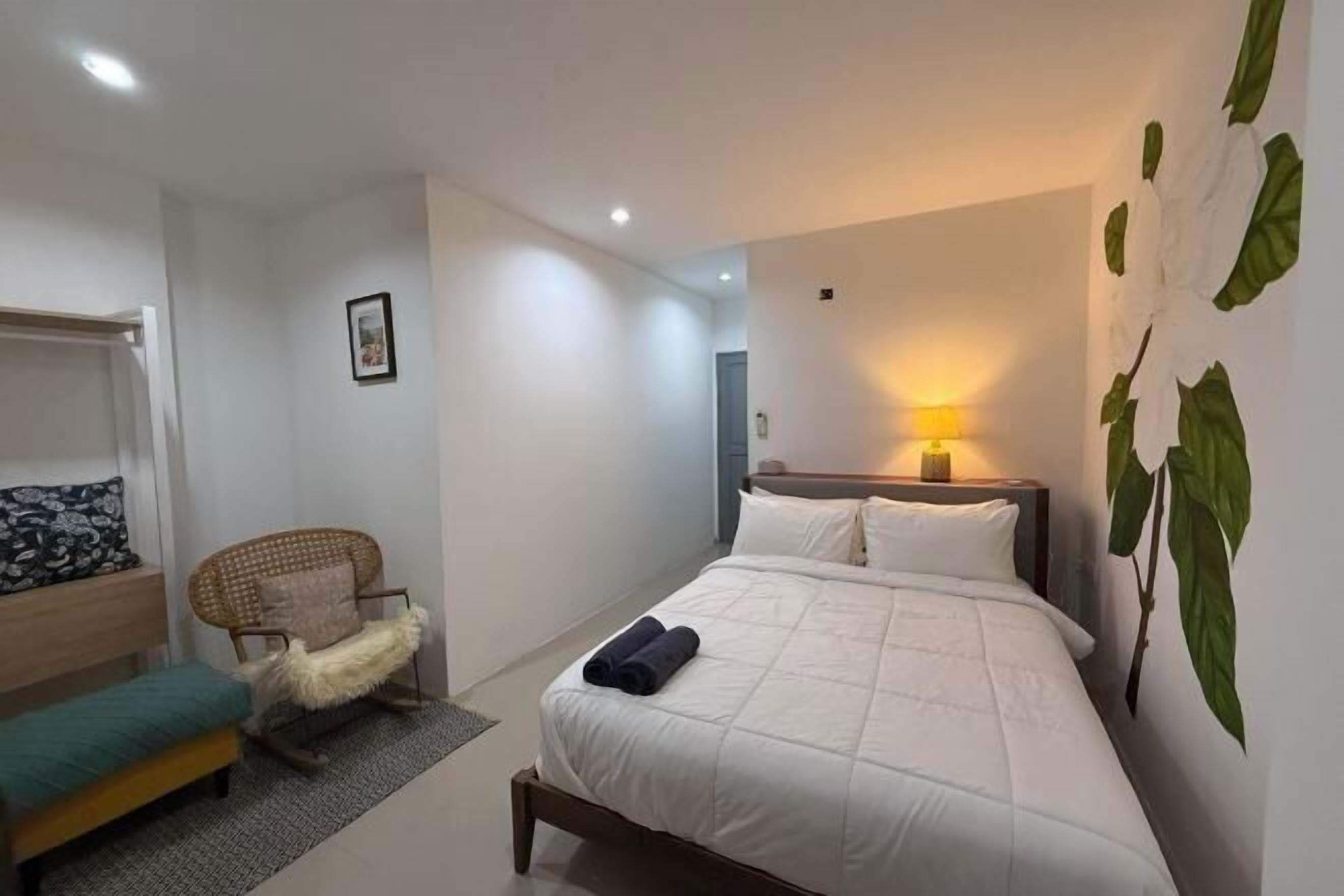 Een bureau, gratis wifi