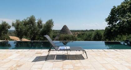 Villa Apulia private villa with private pool and splendid panoramic views.