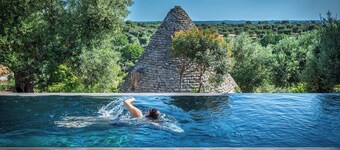 Villa Apulia private villa with private pool and splendid panoramic views.