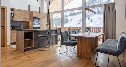 Modernes Apartment 100 m vom Skigebiet