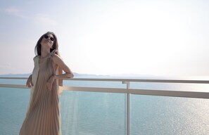 이그제큐티브 스위트, 발코니, 바다 전망 | 발코니 전망