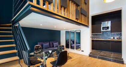 Estudio moderno para 4 personas - Arco del Triunfo