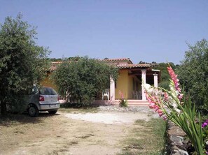 Property grounds - Apartment 300 meters from the beach in villa of the Olives and Roses (Sardegna)